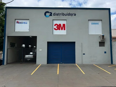 Foto da fachada da C2 Distribuidora